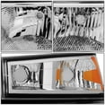 thumbnail image 6 of DNA Motoring For 04-12 Colorado Canyon Chrome Amber Corner Headlight Bumper Parking Lamps Pair, 6 of 6