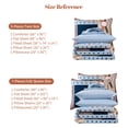 thumbnail image 6 of Sonive Full/Queen Kids Comforter Set, 7 Pieces Super Soft and Fluffy Cool Kids Bedding Set, Sports, 6 of 7