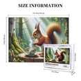 thumbnail image 5 of 500 PCS Early Morning Squirrel Coffee Hour 500 Piece Animal Puzzles,Relax And Enjoy The Fun Of Solving Puzzles,Cute Animal Wooden Jigsaw Puzzles As Home Decor,Adults Puzzle, 5 of 6