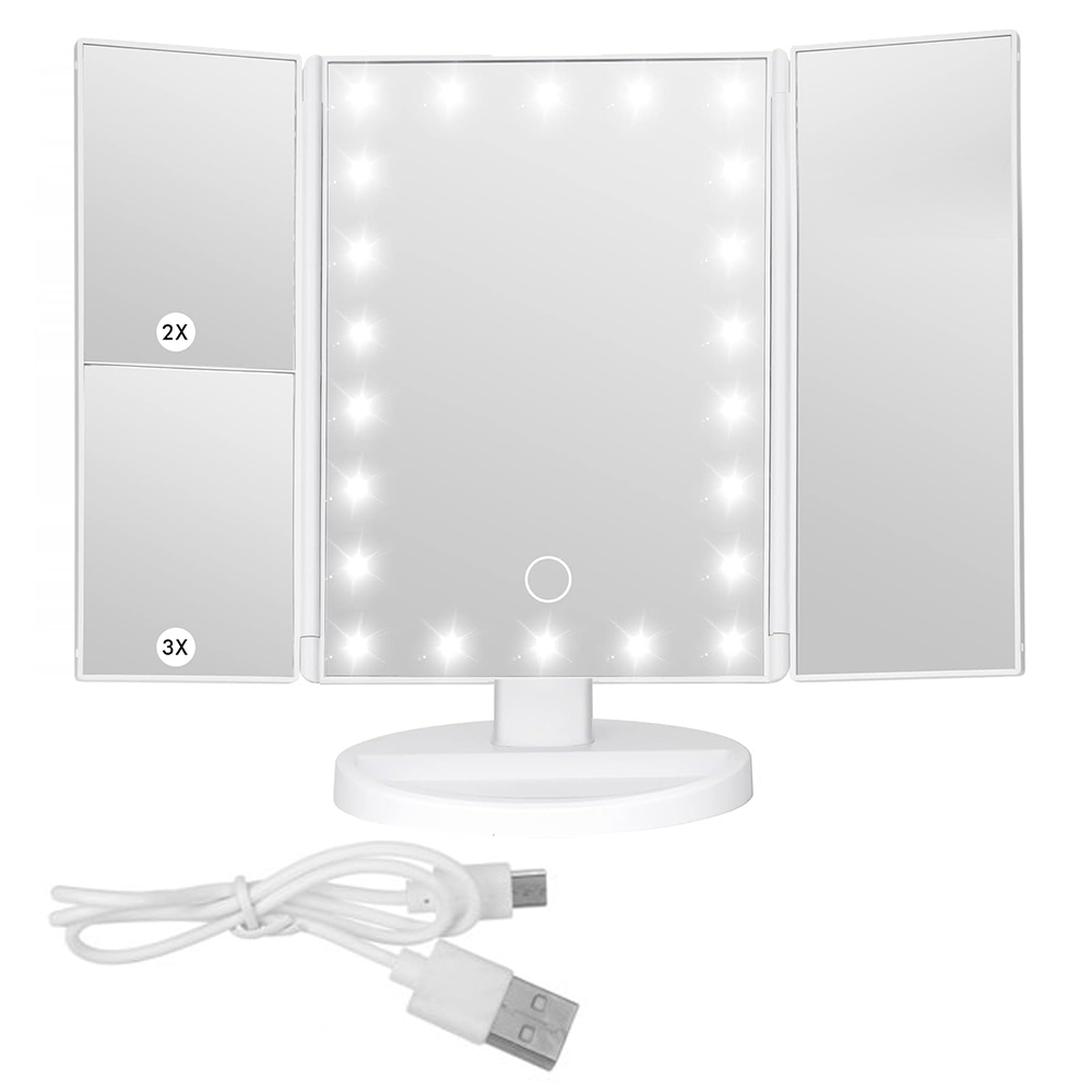 COWIN Lighted Makeup Mirror with 22 LED Lights photo 3