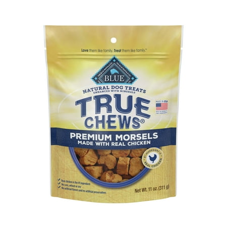 UPC: 0840243149407 | Blue Buffalo True Chews Premium Morsels Natural Dog Treats Chicken 11 oz bag