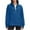 Womens Hoodies & Sweatshirts Blue, variant on Pullover Sweatshirts for Women with Half Zipper Front Pocket Fleece Lined Long Sleeve Tops Ladies Casual Solid Loose Basic Sweatshirt