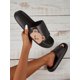 thumbnail image 2 of Preppy Pink Slippers For Women, Cartoon Bear Pattern Slides, 2 of 4