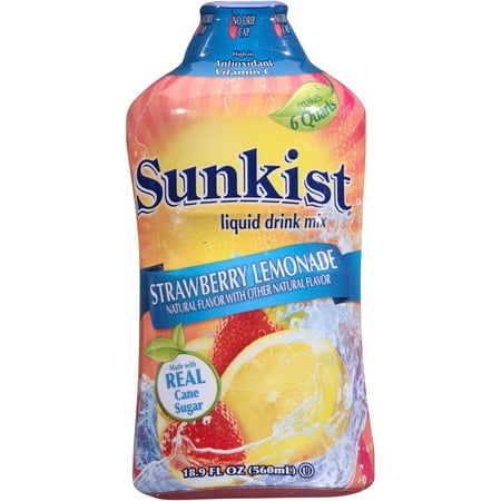 Sunkist Cherry Limeade Liquid Drink Mix Sunkist Cherry Limeade Liquid Drink Mix