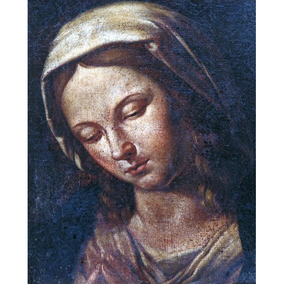 Catholic print picture - Virgin Mary R - 8" x 10" ready to be framed