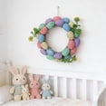 thumbnail image 6 of Wozhuo Easter Egg Wreath for Door Window Indoor Outdoor Party Holiday Decor, 6 of 6