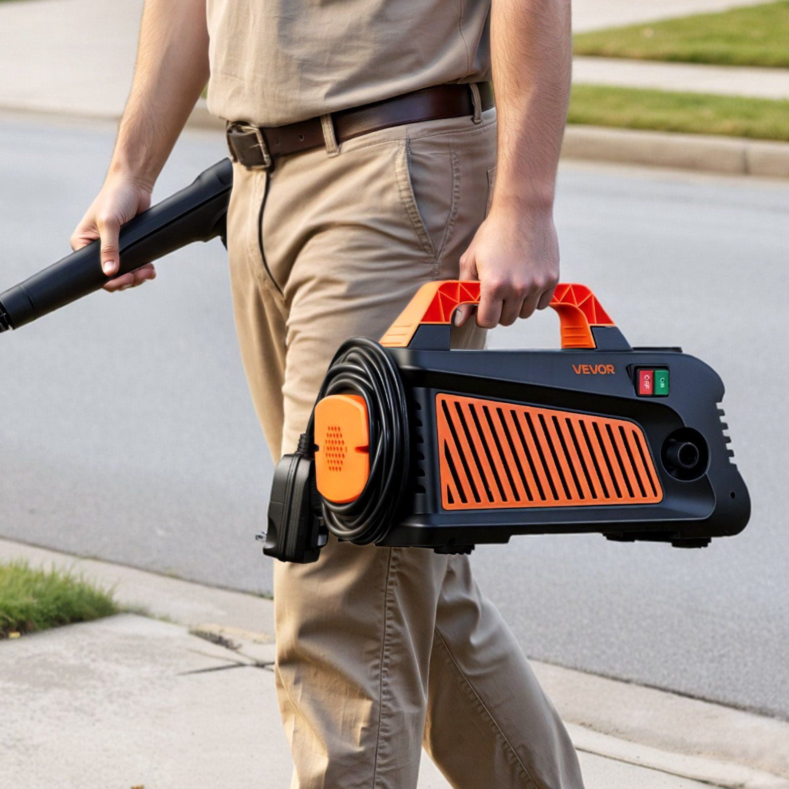 Electric Pressure Washer, 2000 Max PSI 1.59 Max GPM, Portable Power Washer with 4 Nozzles, Metal Extension Wand, Built-in Carry Handle, Compact & Flexible for Cars,Driveways,Patios,Fences,Home