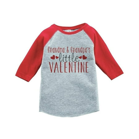 Baseball Youth T-shirt - Custom Party Shop Boy's Grandma & Grandpa's Valentine Toddler Vintage Baseball Tee - Red / XL Youth (18-20) T-shirt