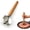 Meat Chopper, variant on Wooden Pasta Server with Teeth, Slotted Spaghetti Spoon for Lifting, Draining, Mixing and Serving Pasta, Noodles and Spaghetti, Easy-Grip Handle, Nonstick Safe