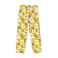 thumbnail image 5 of Xecao Lilies Flowers Men's Straight Lounge Pajama Pants: The Ultimate in Comfortable Sleepwear, 5 of 9