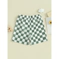 thumbnail image 4 of Bagilaanoe Toddler Baby Boys Swim Trunks Checkerboard Print Swim Shorts 6M 12M 18M 24M 3T 4T Kids Bathing Suit Beachwear Swimwear, 4 of 8