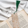 thumbnail image 6 of Kdxio Tortilla Print Metal Tassel Bookmarks,Perfect Gift for Art Lovers and Bookworms Metal Bookmarks for Women, 6 of 8