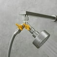 thumbnail image 4 of Multiple Usage Shower Arm Diverter, Nickel Plated Brass Ensures Durability, Double Shut-Off Design Offers Seamless Switching, Garden Hose Splitter Adds Extra Functionality, 4 of 5