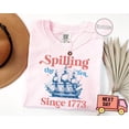 thumbnail image 2 of Spilling The Tea Since 1773, Spilling the Tea, T-Shirt,Usa Patriotic Tee,4th of July Party TShirt,Trendy Usa Celebration Shirt,Comfort Color, 2 of 6