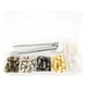 thumbnail image 1 of Kit de herramientas para ojales y arandelas (3 piezas): herramienta de instalación, troquel y punzón (4 colores). Incluye caja de almacenamiento. 200 juegos, 1 of 9