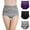 Beige, variant on Women's High Waisted Underwear Soft Breathable Comfortable Multipack Everyday Panties 3PCS