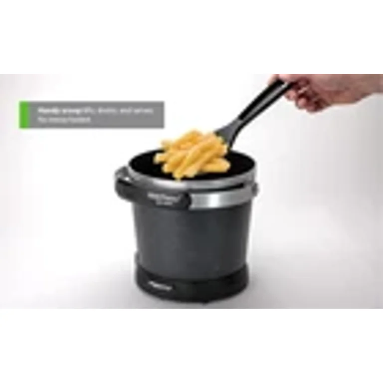 Presto #05411 GranPappy Electric Deep Fryer. 6-cup capacity, 1500W