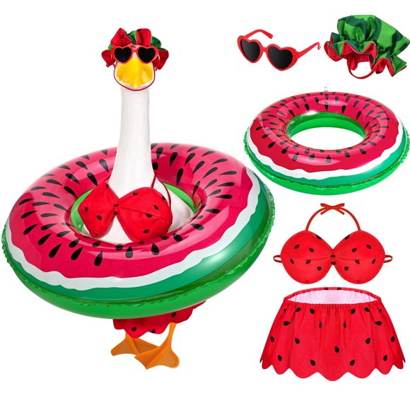 Conjunto de Vestuario para Ganso de Porche GANSHAYA Bikini Hawaiano de Verano 23 pulgadas