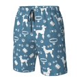 thumbnail image 4 of Logiee Poodle Dog Print Mens Swim Trunks Quick Dry Board Shorts,Breathable Hawaii Beach Shorts Swimwear Bathing Suits-3X-Large, 4 of 6