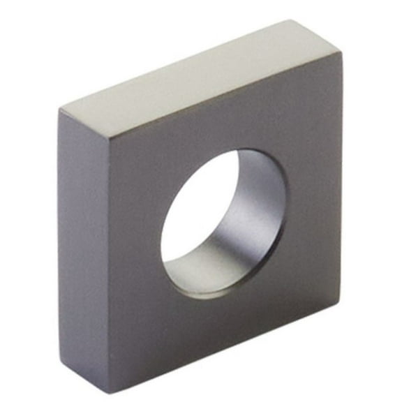 Schaub And Company 10030 Cafe Modern Square 1" Open Ring Slot Cabinet Knob / Drawer Knob -