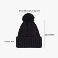 Dowegor Clearance! Beanies Hats Men, Women's Autumn Winter Solid Color
