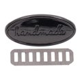 thumbnail image 3 of Metal Handmade Tag Labels, Hand Made Labels Hand Made Labels Multiple Colors Available Environmentally Friendly Exquisite Tag DIY Bag Label for DIY Bags Wallets, 3 of 7