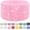 Chalk Pink, variant on Jinswick Rhinestone Silicone Boot for 40oz 30oz , Anti-Slip Silicone Protector 40oz 30oz, Cup Accessories for 2.75-2.95 inch Trapezoidal Cylinder Base