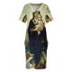 thumbnail image 4 of William-Adolphe Bouguereau La Virgen con Ángeles Vestido sencillo con bolsos vestido de noche mujer elegante vestido de novia invitación, 4 of 7