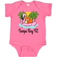 thumbnail image 3 of Inktastic Tampa Bay Florida Flamingo Girls Baby Bodysuit, 3 of 5