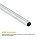 thumbnail image 3 of Uxcell tubo de aluminio de 10 mm de diámetro exterior y 8 mm de diámetro interior, longitud de 400 mm para proyectos de bricolaje en la industria, 3 of 5