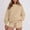 Beige, variant on Sweatsuits Women 2 Piece Outfits Long Sleeve Crewneck Sweatshirts and Short Lounge Fall Matching Set Sweatsuit 2025 Tracksuits