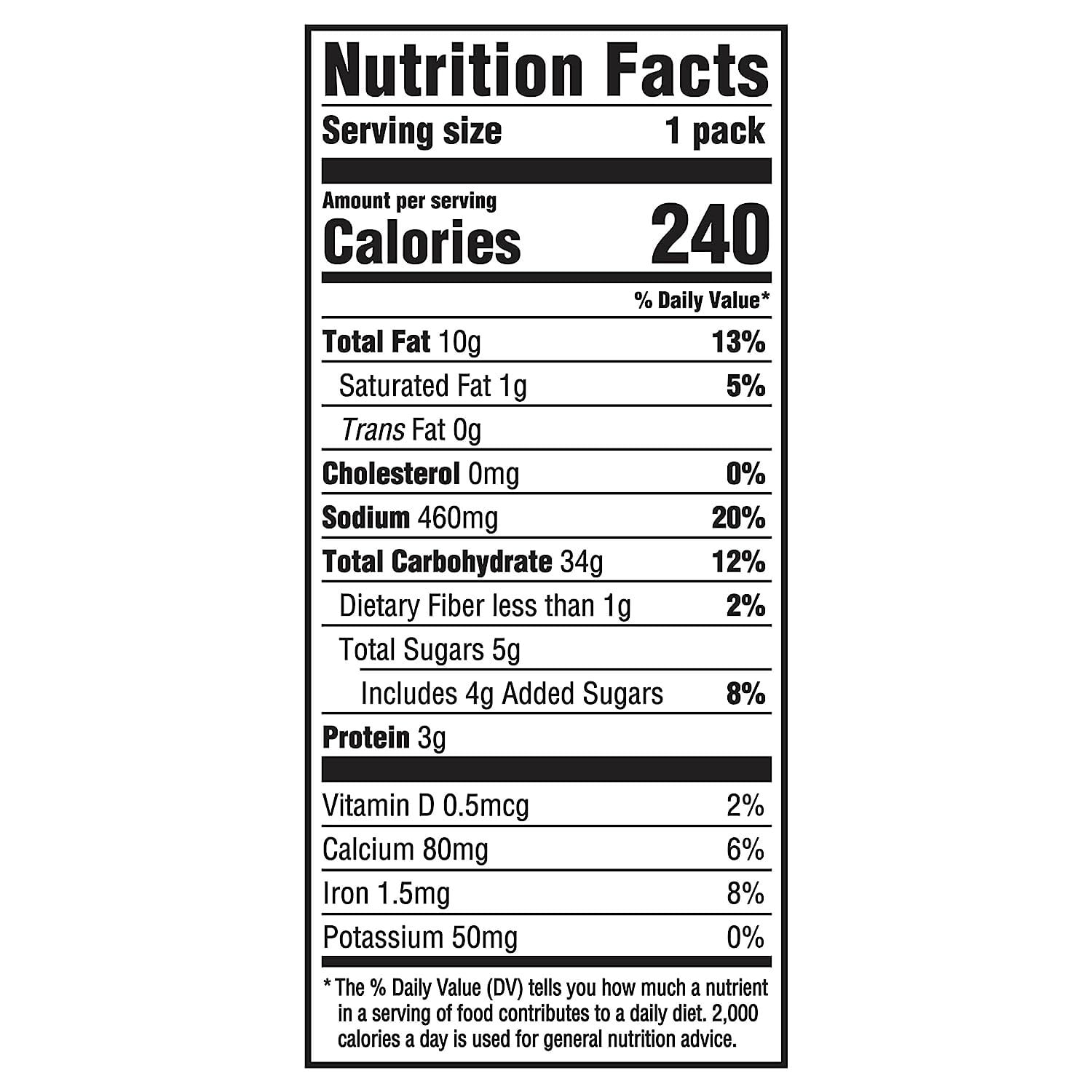 Mondelez Ritz  Chips, 1.75 oz