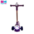 thumbnail image 3 of Scooter Patín Forma De Tren Con Luz Sonido De Pie P/ Niños violeta oscuro, 3 of 8