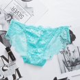 thumbnail image 1 of Bragas sexis de encaje para mujer, bragas transparentes huecas, ropa interior de 9 colores, bragas de cintura baja para mujerpangjing, 1 of 4