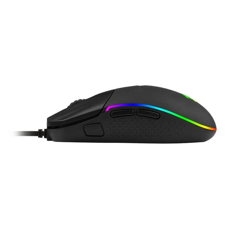 Redragon M719 Invader RGB Gaming Mouse – 10,000 DPI, 7 Programmable Buttons, Ergonomic Design, Fire Button – For PC & Mac