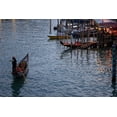 thumbnail image 2 of Crane, Rita 14x11 Gold Ornate Wood Framed with Double Matting Museum Art Print Titled - Evening Gondoliers IV, 2 of 4