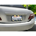 thumbnail image 4 of WIRESTER Set 2pcs 6" x 12" Auto Drive License Plate Frame Cover - Lemons Mint Leafs Dark Blue, 4 of 7