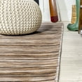 thumbnail image 3 of JONATHAN Y TUSCAN SUN 2 x 8 Runner Rug, Finn Farmhouse Pinstripe - Natural/Brown, TSN103A-28, 3 of 9