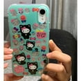 thumbnail image 4 of Cute Cartoon Sanrio Hello Kitty Bling Glitter Phone Case For iPhone 15 14 13 11 12 Pro Max XS XR 7 8 Plus SE Shockproof Cover, 4 of 8