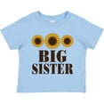 thumbnail image 3 of Inktastic Big Sister Announcement Sunflowers Girls Toddler T-Shirt, 3 of 5