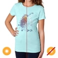 thumbnail image 1 of Camiseta (YM) DelSol DelSol Kids Crew Tee - Turtle Splash - Ice Blue Camiseta (YM) Niño 1Pc, 1 of 1