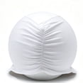 thumbnail image 4 of YTCAMLO Women's Outdoor Sports Hat Breathable Twisted Ruched Ponytail Sun Visor Cap Breathable Stretchy Casual Summer Beach Hat, 4 of 5