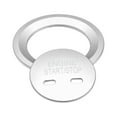 thumbnail image 2 of Xotic Tech Silver Aluminum Engine Start Button with Surrounding Trim for Chevrolet Equinox Tahoe Cruz, 2 of 7