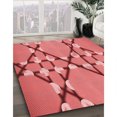 thumbnail image 2 of Ahgly Company Indoor Rectangle Patterned Love Red Area Rugs, 6' x 9', 2 of 6