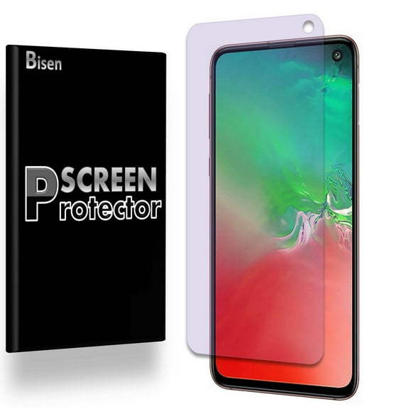 [2-PACK] For Samsung Galaxy S10e [NOT for Samsung S10] [BISEN] Anti Blue Light [Eye Protection] Screen Protector, Flexible Film, Anti-Scratch, Anti-Shock, Shatterproof, Bubble Free