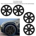 thumbnail image 4 of Sport Style Wheel Hub Cap Set for  Model Y 2021-2023, Easy Installation, 4pcs Wheel Hub Cap Sports Style Reduce Wind Resistance Protective Replacement with 19in Wheel, 4 of 7