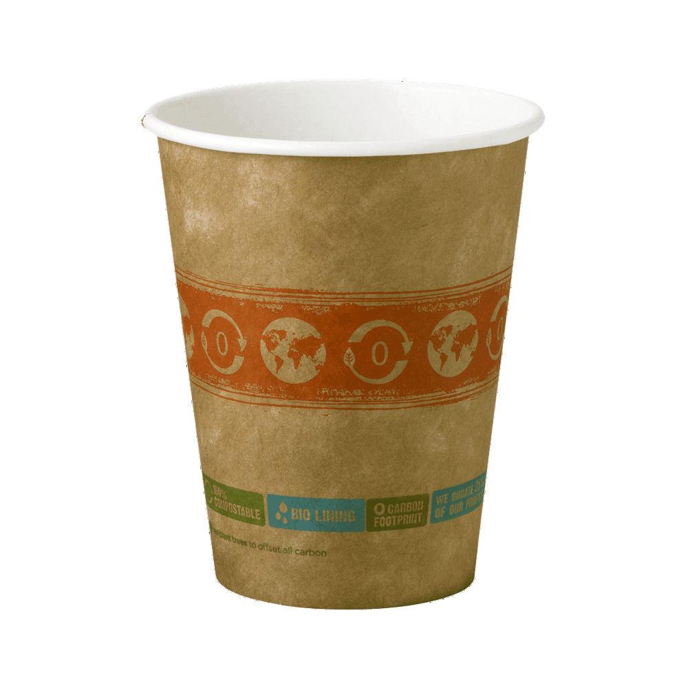 World Centric Compostable Paper Cups, 12 oz, 20 Count