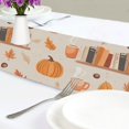 thumbnail image 4 of Yayeee Table Runner 70 inches Long Home Kitchen Dinning Party Decoration, Beige Fall Acorns Pattern, 4 of 7