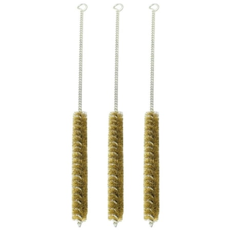

3pcs Remove Pipe Cleaning Brush Wear Brass Wire 15mm Diameter