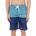 thumbnail image 2 of Stripe Beach Shorts for Men's Beachwear Swim Trunks Pants Swimwear Short Trunks Swimsuits Board Shorts With Mesh Lining, 2 of 8